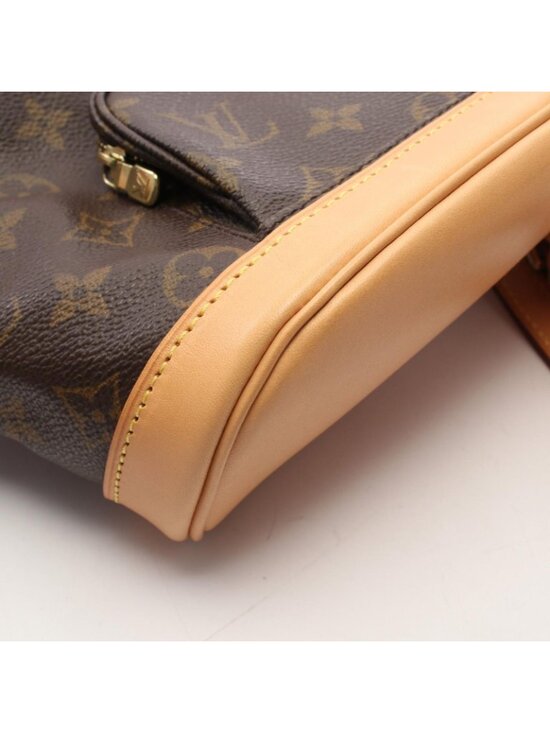 Louis Vuitton Backpack Mini Montsouris Canvas Leather main image 6